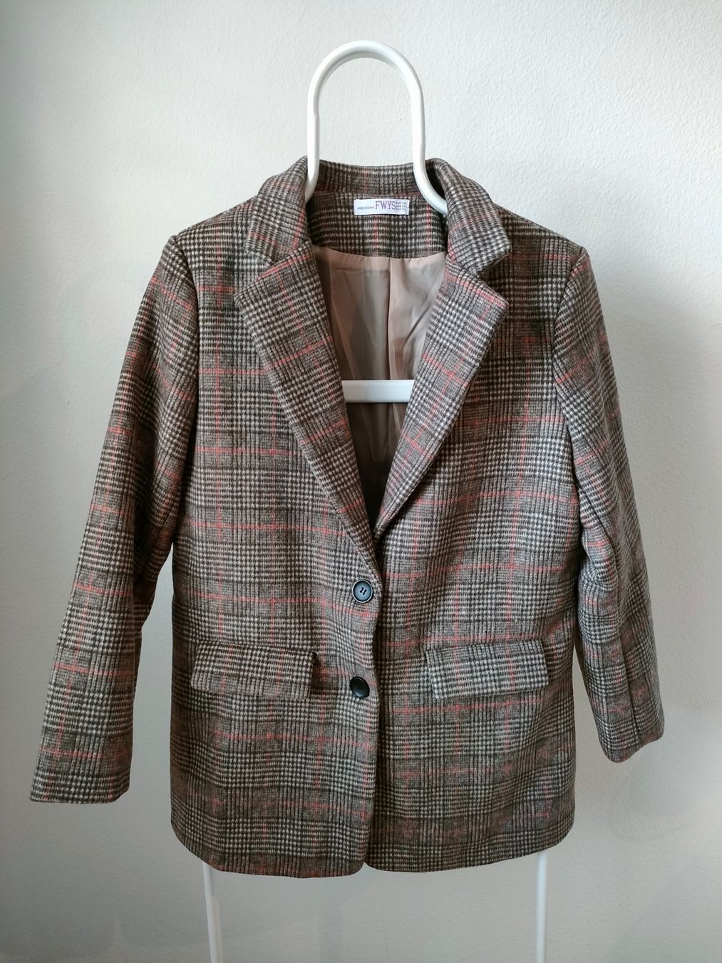 Jacken: Wunderschöner Damen Blazer mit Karomuster braun&rot – Neu (gemäss Beschreibung) aus Dietikon von MJ_Sporting