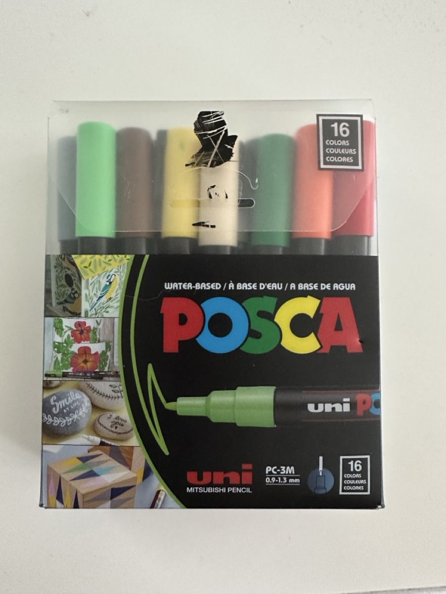 Stylos & Marker: POSCA Markers PC-3M Set 16 Colors – D'occasion à Gattikon par Sarahs_Schatzkammer