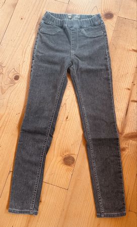 Jeggings Gris Foncé Taille Elastique H&M 10 ans (140cm)