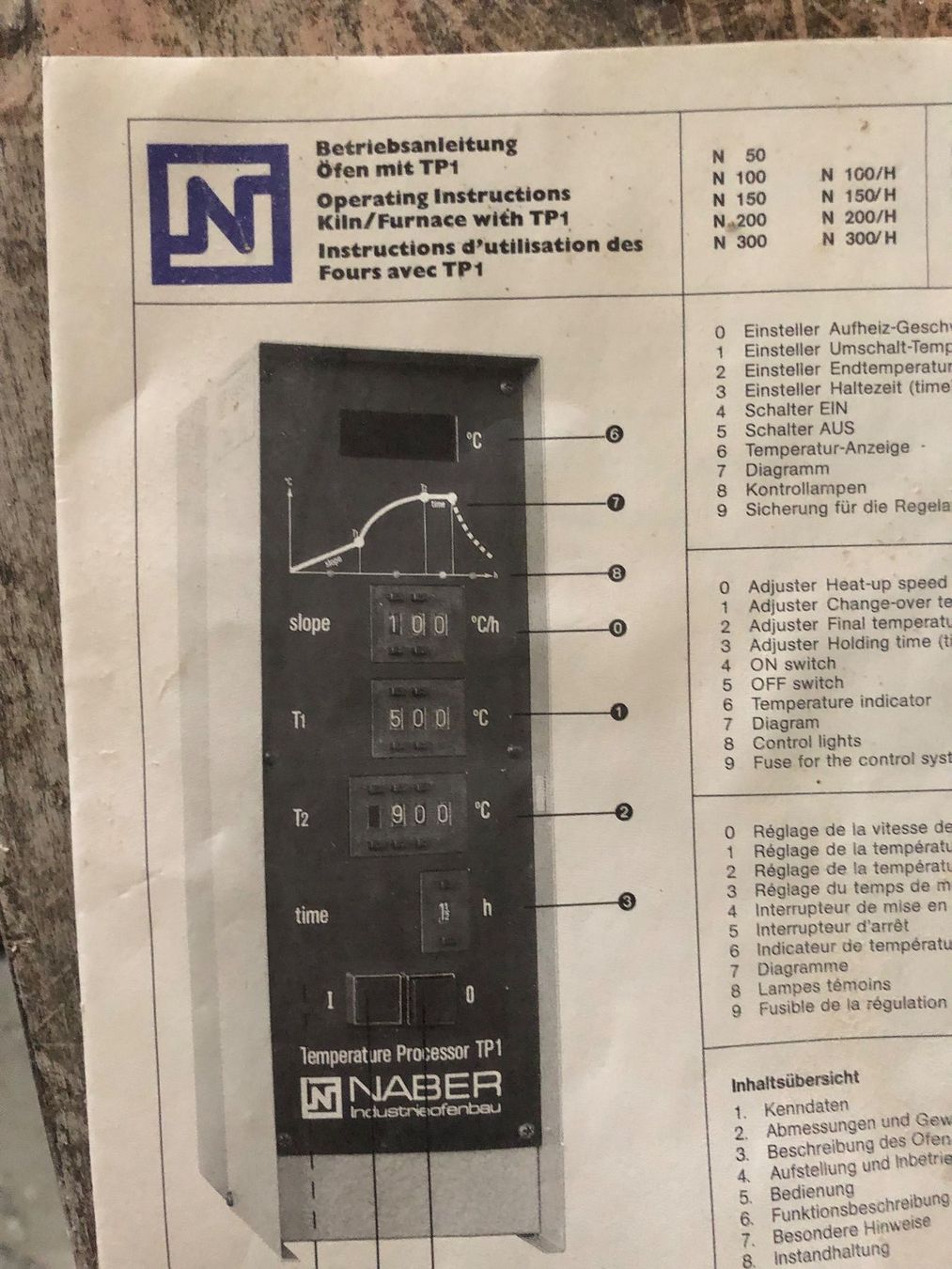 Cheminée: Brennofen Naber Temperatur Processor TP1 gebraucht – Gebraucht aus Laupersdorf von TaBeK1974 4