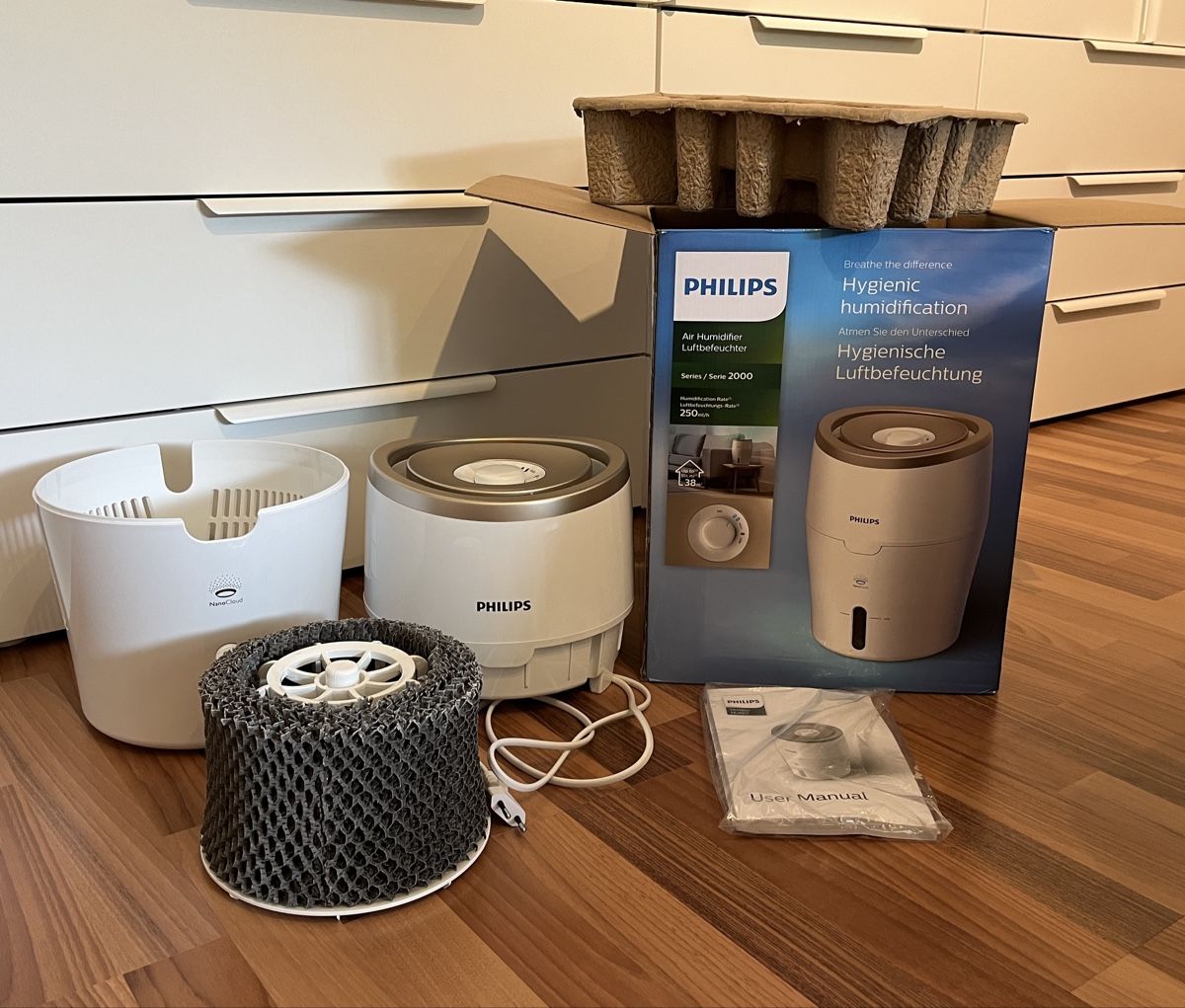 Philips Umidificatori d'aria: Luftbefeuchter Philips Series 2000 HU4801 / HU4811 – Usato da Winterthur venduto da flip2008 3