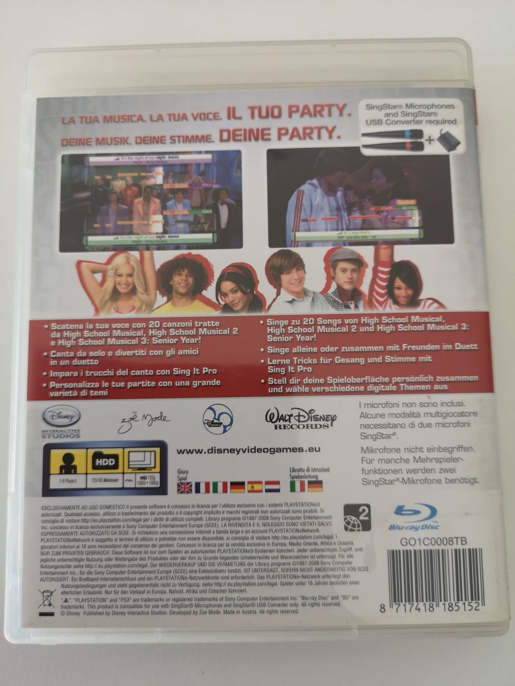 Giochi: Disney Sing it (PS3) – Usato da Herisau venduto da Seyashop1 2