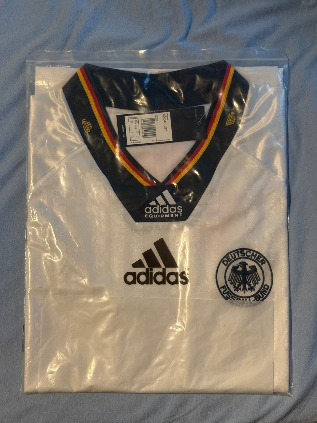 Adidas Maillots de corps & Pantalons: Deutschland EM-Heim-Trikot 1992 – Neuf (Voir description) à Winterthur par Dawinchi 7