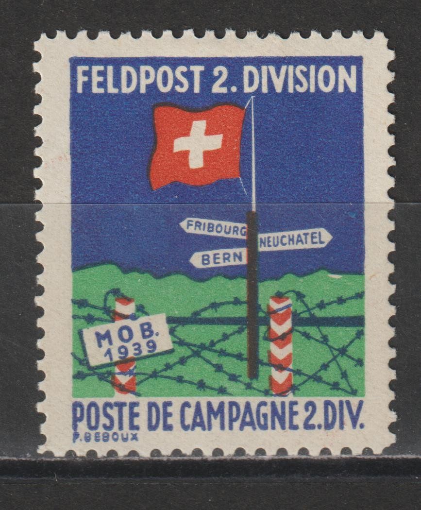 Tutti i francobolli: Feldpost Nr. 3d/1 * – Usato da Siebnen venduto da Fstaehli