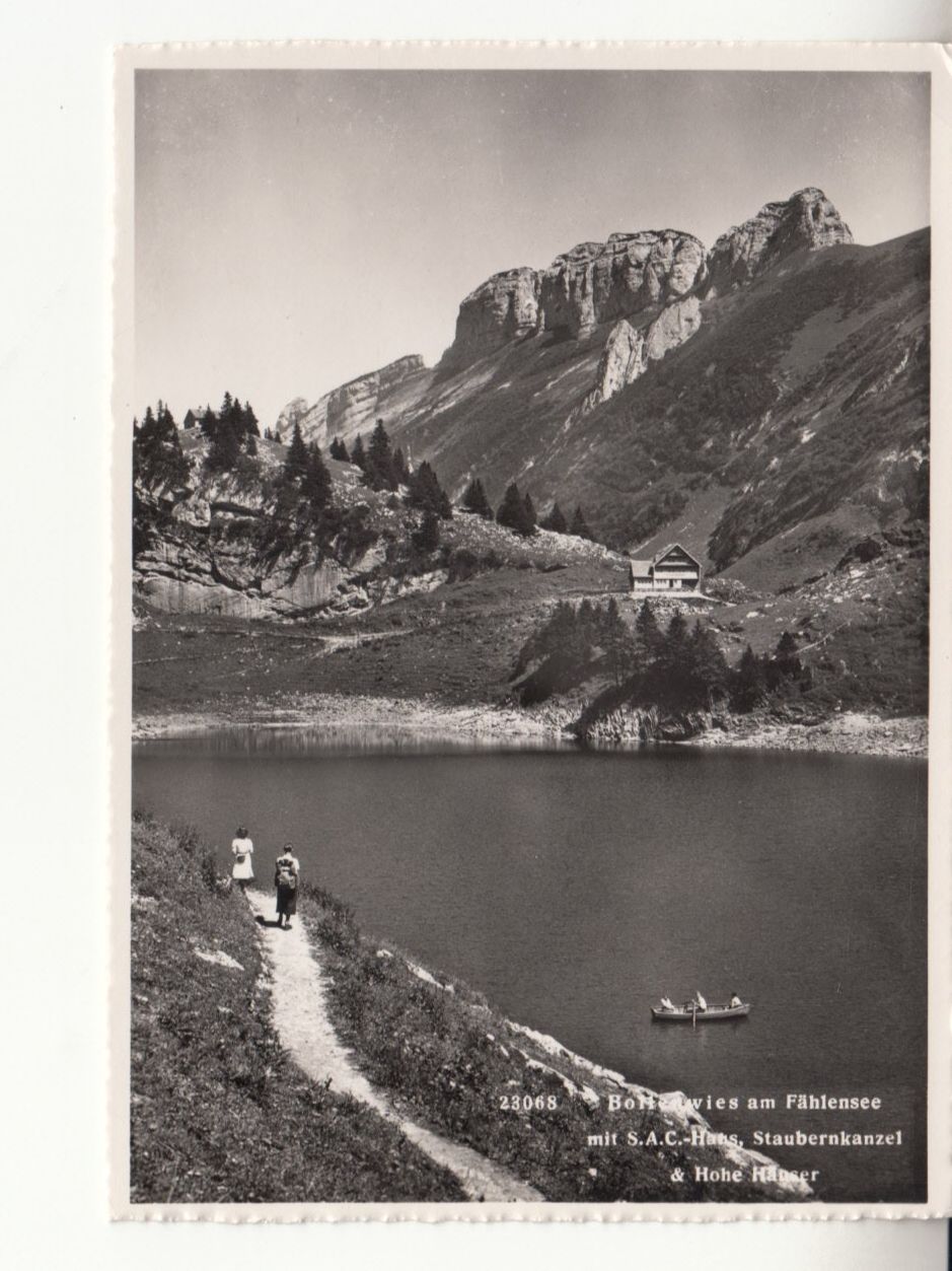 Cartoline postali: Fählensee ca. 1950 – Usato da Bürglen TG venduto da StampGraf