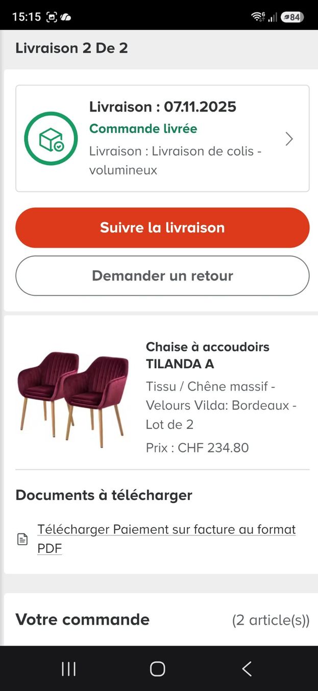 Poltrone: 2x chaises en velours bordeaux – Nuovo (secondo la descrizione) da Prilly venduto da ale_f5ft 2