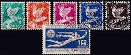 1932, Abrüstungskonferenz Nr. 185-190, Serie mit Vollstpl.