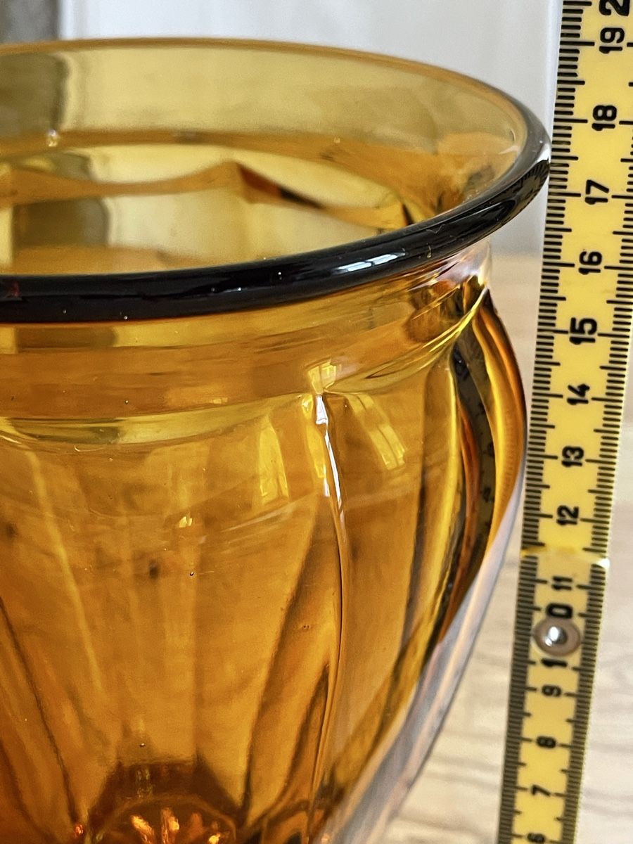 Vasi & Recipienti: Antike Vase bernsteinfarbe – Usato da Flawil venduto da Naphtali 5