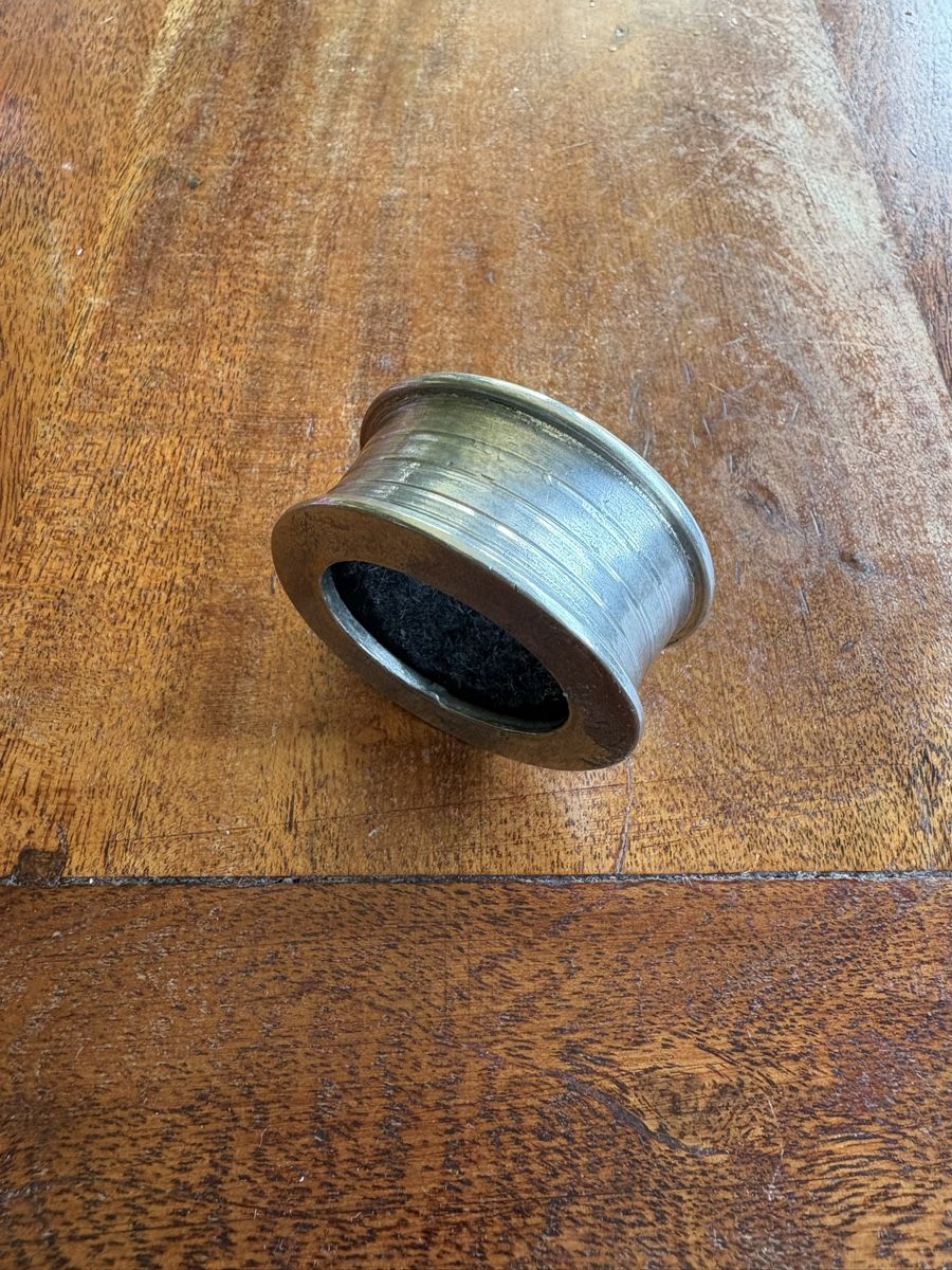 Alle Dekorationen: Pewter wine bottle drip collar 5 cm  – Gebraucht aus Nyon von Iamher
