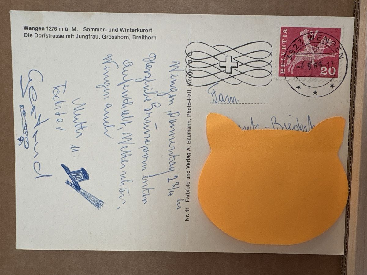 Cartoline postali: AK von Wengen – Usato da Rümlang venduto da Kartenpost1 1