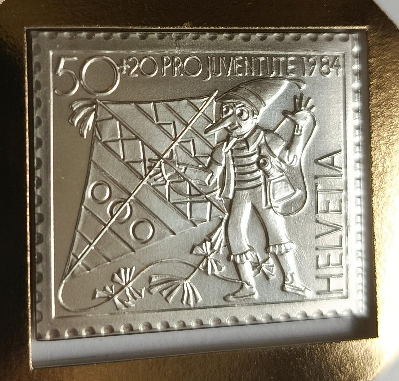 Medaillen: Numisbrief Pinocchio mit Silbermedaille ab 1 Fr. !! – Gebraucht aus Luzern von Vreneli_1 1