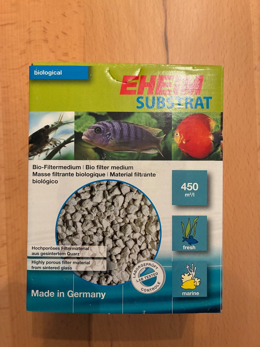Eheim Filter: Eheim Substrat Filtermedium Neu – Neu und originalverpackt aus Pieterlen von Buntbarsch01