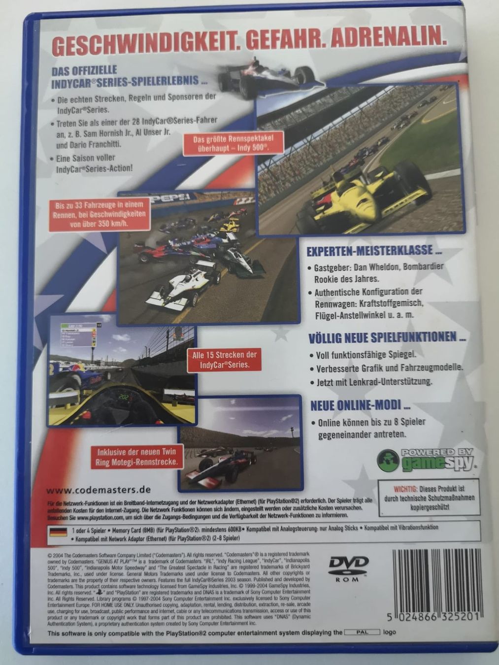 Giochi: Indy Car Series 2005 (PS2) – Usato da Herisau venduto da Seyashop1 2