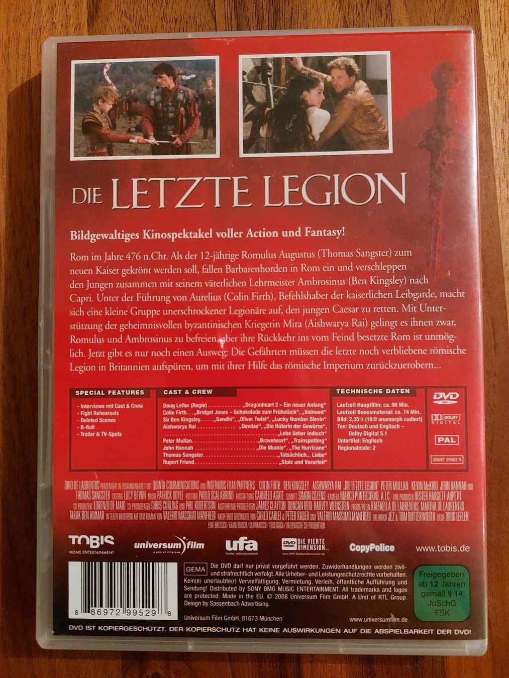Tous les DVDs: DVD - Die letzte Legion – D'occasion à Rheinfelden par FilmAuktion 1