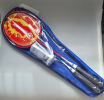 Badminton-Set, Schläger, Federbälle,  Neu