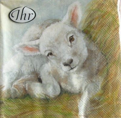 Tovaglioli: Serviette lamm (t332) – Nuovo (secondo la descrizione) da Schlatt TG venduto da kreativ-atelier
