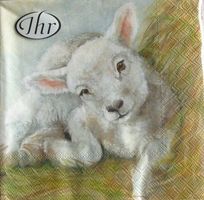 Serviette lamm (t332)