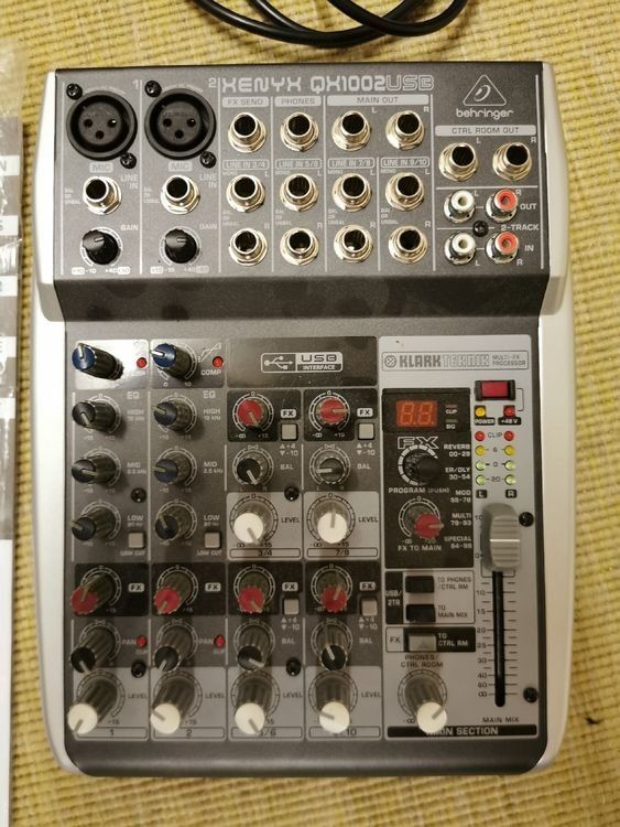 Platines de mixage: XENYX QqX1002 USB Audiointerface – D'occasion à Winterthur par my_username 1