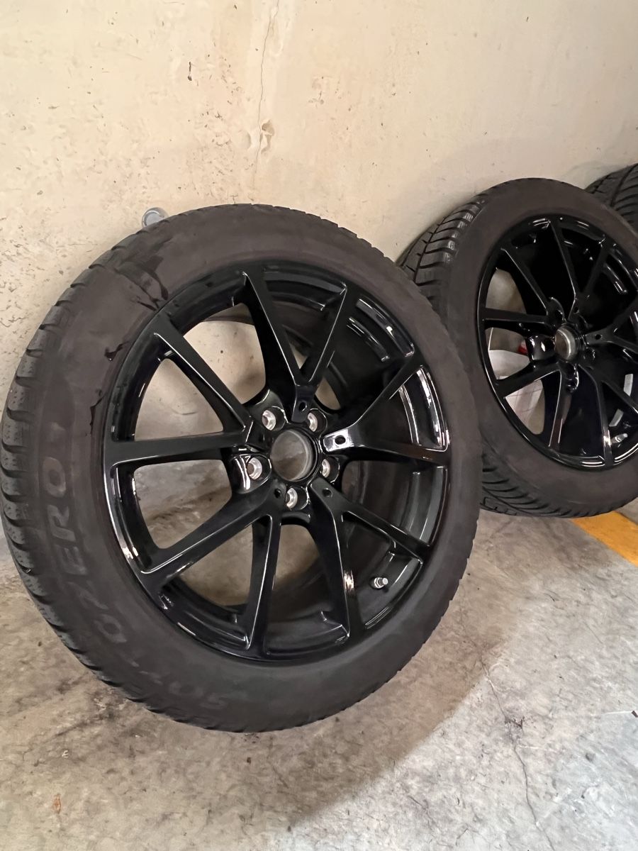 Mercedes-Benz Pneus & Kompletträder: Mercedes Benz Original Winterräder Pirelli 245/45 R18 – Neu (gemäss Beschreibung) aus Winterthur von ChicMarkt 1
