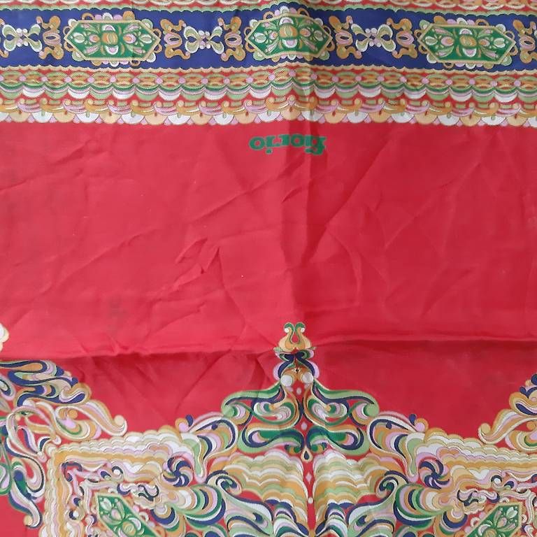Foulard & Sciarpe: Vintage Fiorio Seidentuch – Usato da Zürich venduto da Taxista 1
