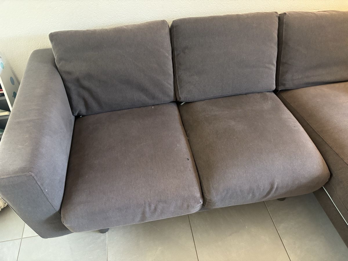 Sofas: Ecksofa IKEA Norsborg gebraucht dunkelgrau – Gebraucht aus Pfäffikon ZH von Salibandy 2