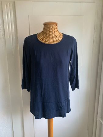 VERO MODA Oberteil dunkelblau fliessend S