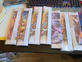 DIAMOND PAINTING 7 STK. VERSCHIEDENE MOTIVE