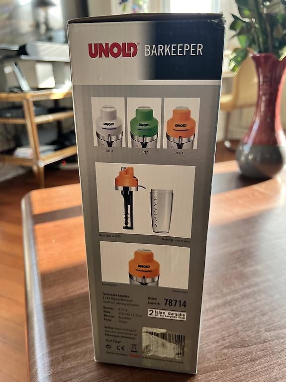 Elettrodomestici da cucina: Unold Barkeeper Orange – Usato da Schlieren venduto da rensch 1
