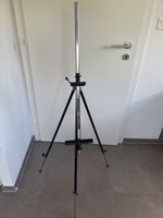 Chevalet de peintre pliable en métal