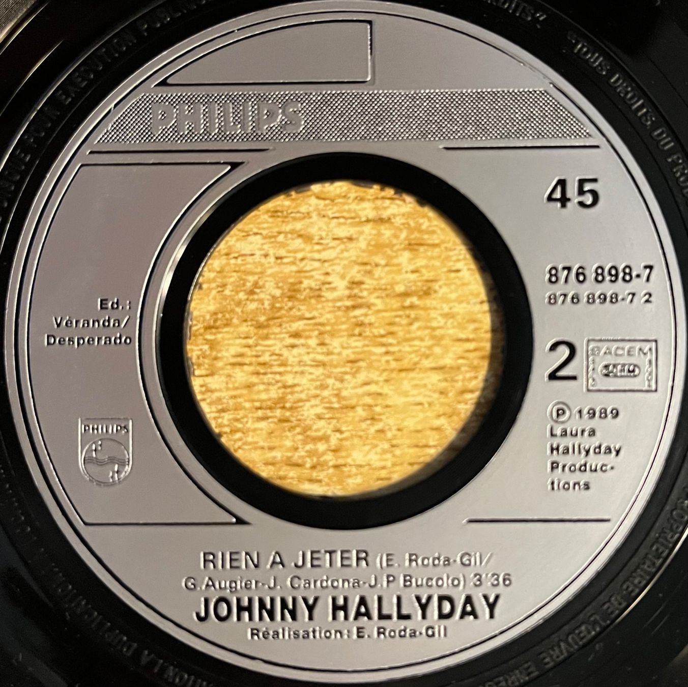 Schallplatten: JOHNNY HALLYDAY - LES VAUTOURS... – Gebraucht aus Bussigny von vinyl-pas-cher 3