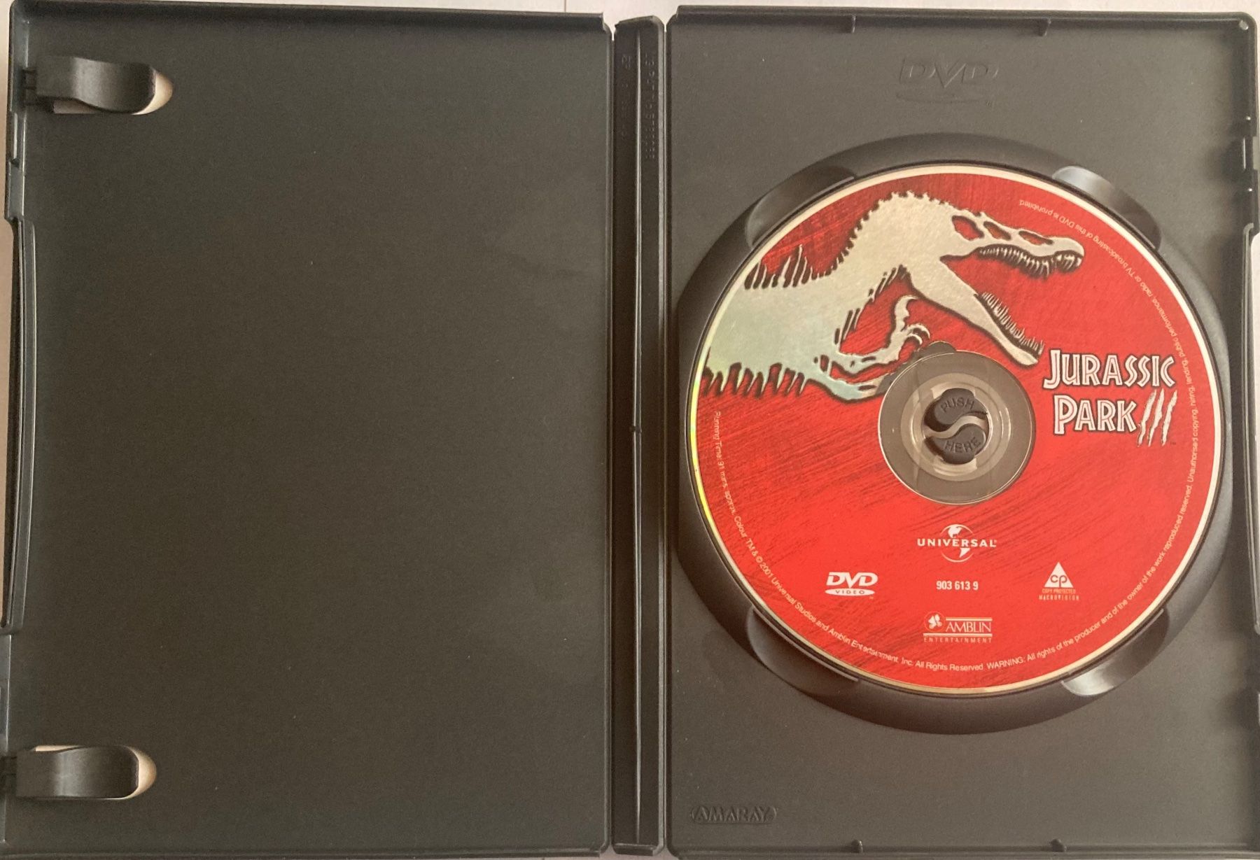 Tutti i DVDs: JURASSIC PARK III – Usato da Poliez-Pittet venduto da Newtown-Records 2