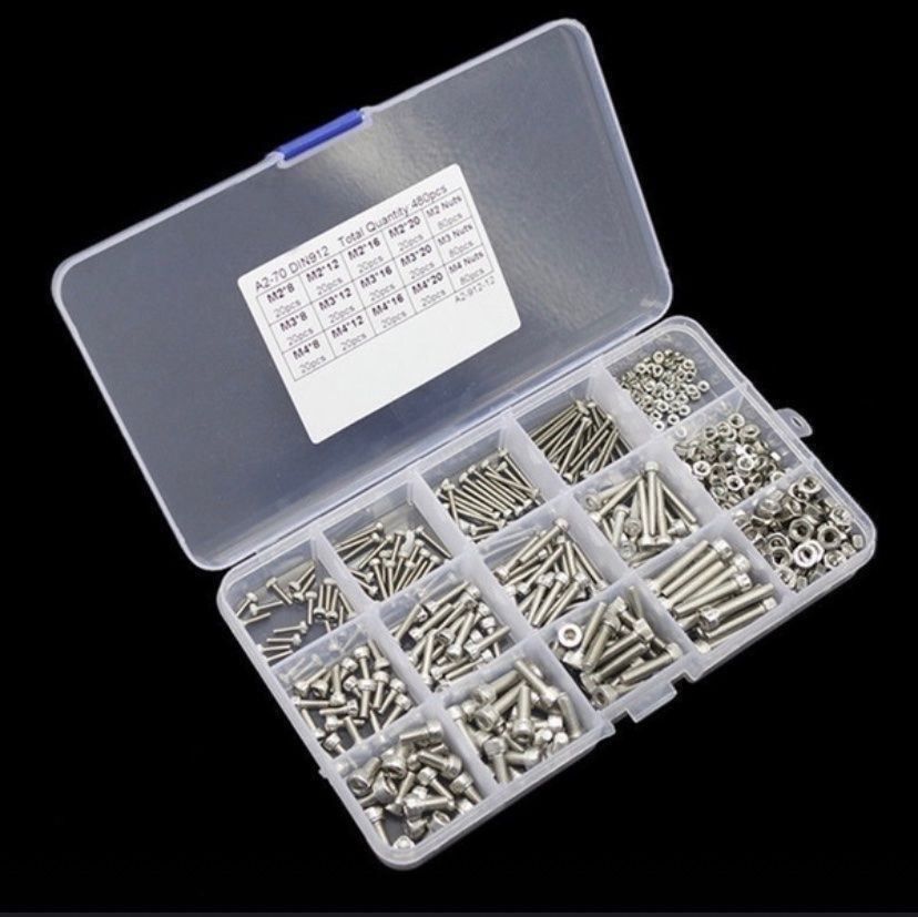 Tutti gli attrezzi: Schrauben 480 Pcs.und Mutter BOX Transparent Neu – Nuovo e nell'imballaggio originale da Seon venduto da Aaargauer01 3