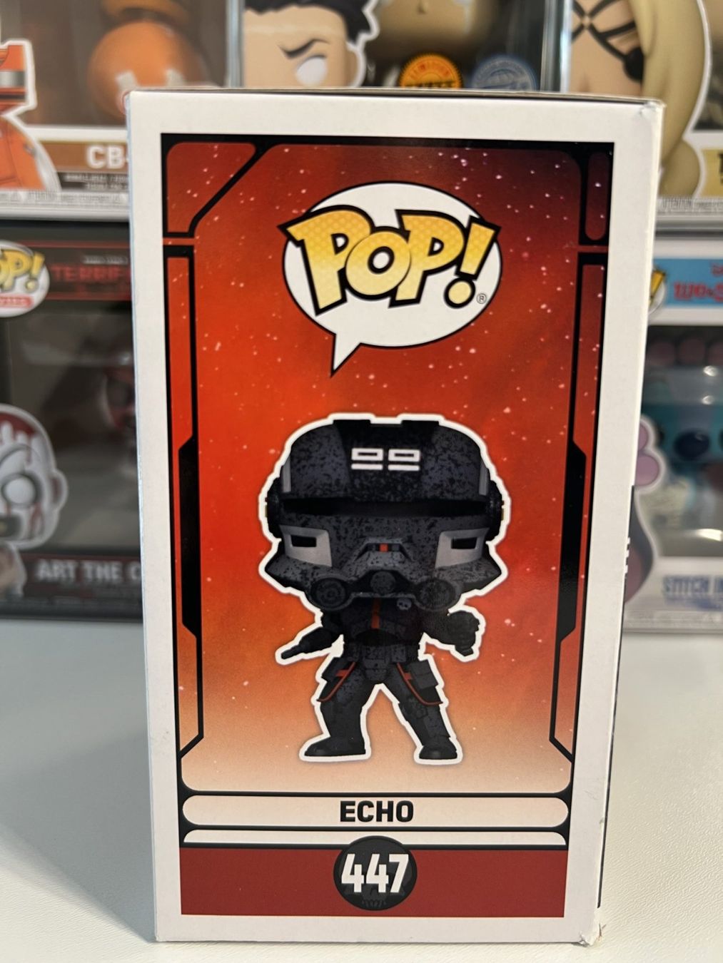 Funko Statuette: Funko POP! Star Wars The Bad Batch Echo – Nuovo e nell'imballaggio originale da Le Mouret venduto da perfectbijou 1