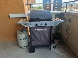 Campingaz Gasgrill gebraucht (optional mit Gasflasche)