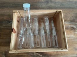 21x Plastikfläschchen 250 ml ungebraucht mit Drehverschluss