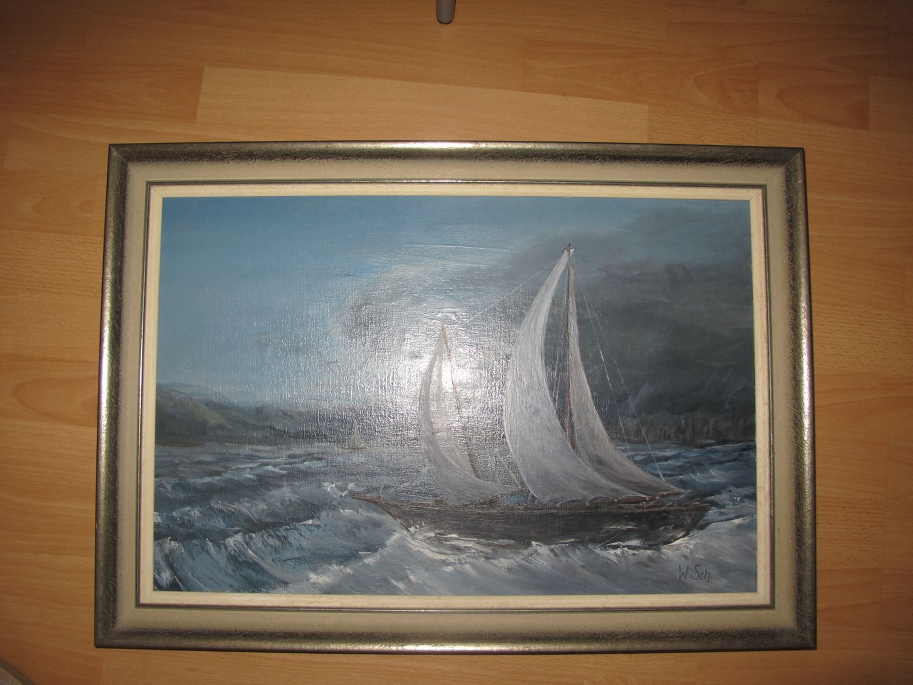 Tableaux: Interessantes Gemälde Monogrammiert – D'occasion à Löhningen par Chimae67