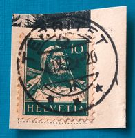 TELLBRUSTBILD BRIEFMARKEN VOLLGESTEMPELT