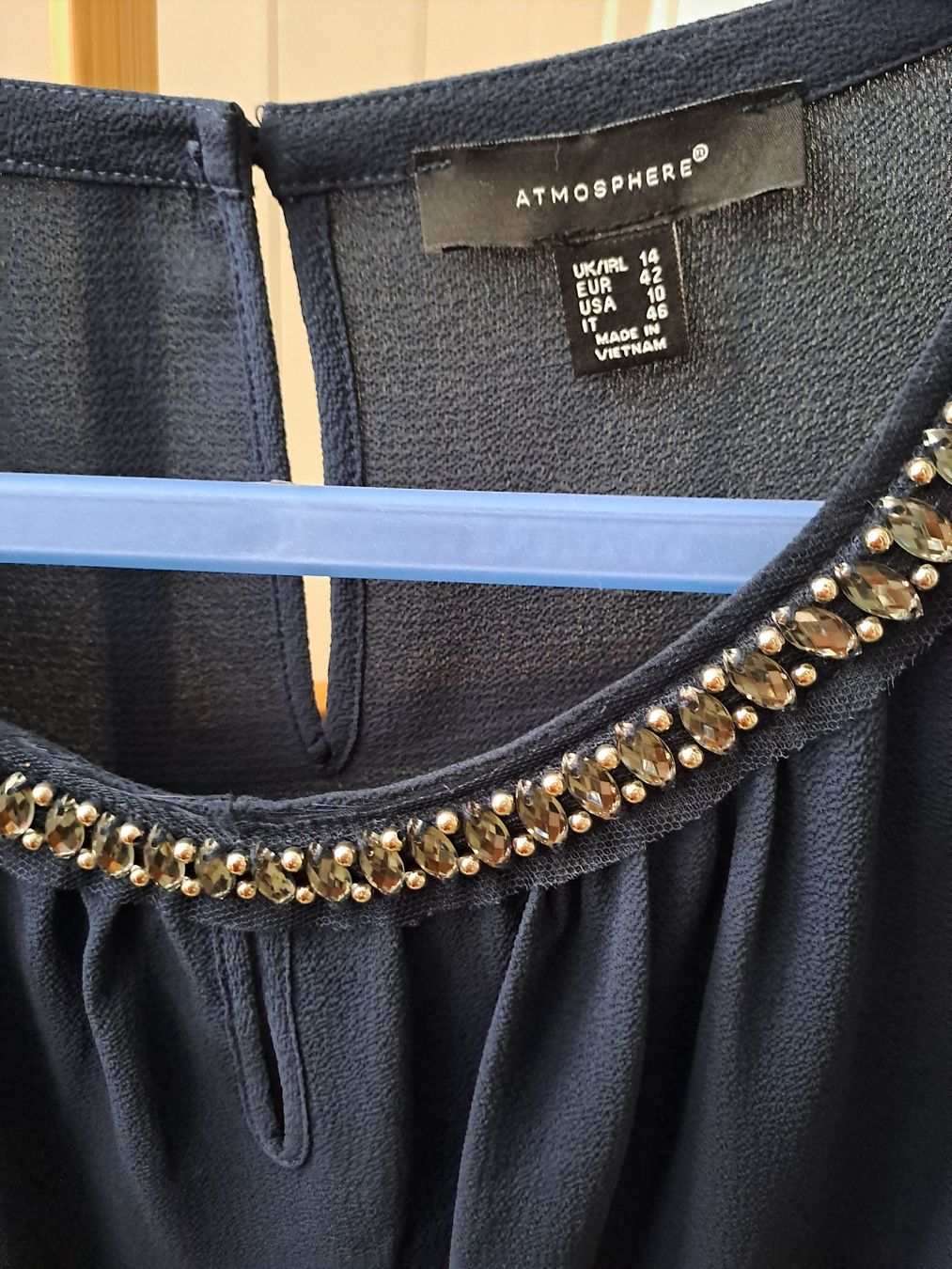 Chemisiers: Damen Bluse dunkelblau Gr. 42  – D'occasion à Rickenbach LU par bishiida 2