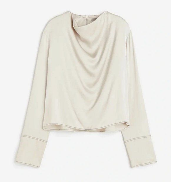 H&M Camicette: Bluse H&M in S glänzend – Usato da St. Moritz venduto da ang_9drt