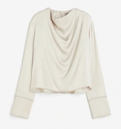 Bluse H&M in S glänzend
