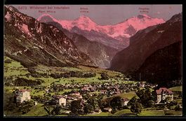 Wilderswil bei Interlaken, Dorf mit Eige