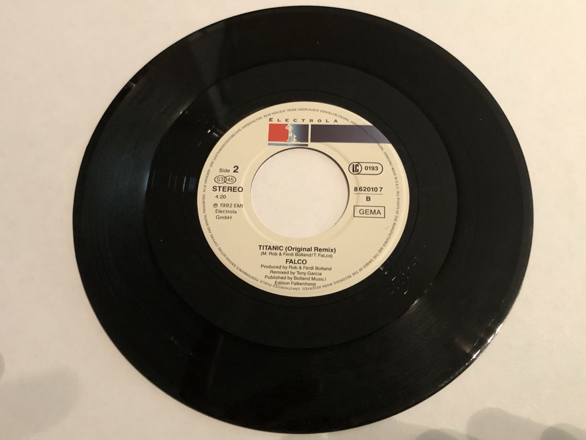 Vinyles: Falco.1992. Titanic – Neuf (Voir description) à Faulensee par Mizuno06 4