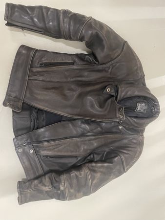 Motorrad Lederjacke von Difi, kleine Grösse 
