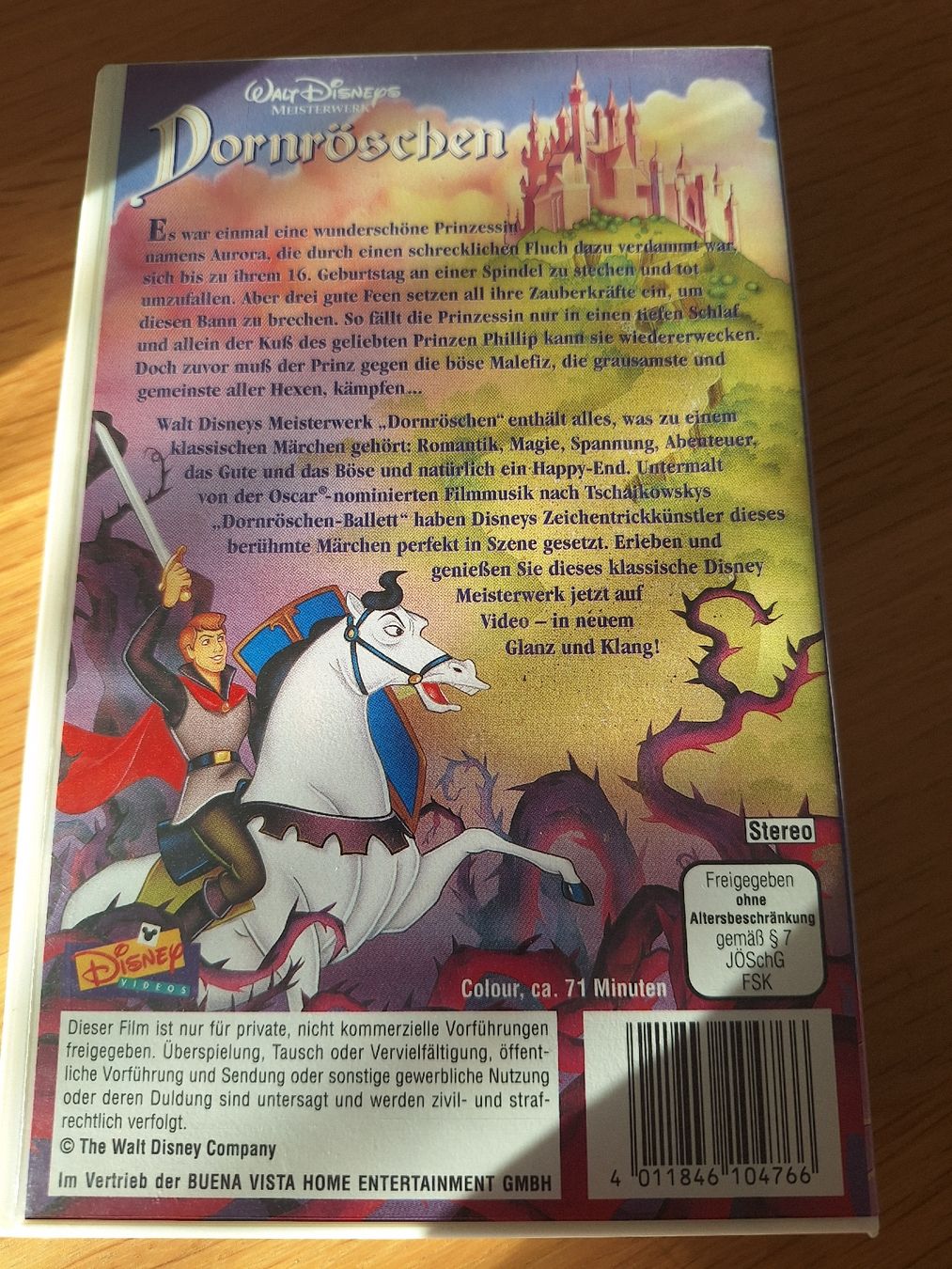 Alle VHS: VHS Dornröschen – Gebraucht aus Wanzwil von chlinih93 1