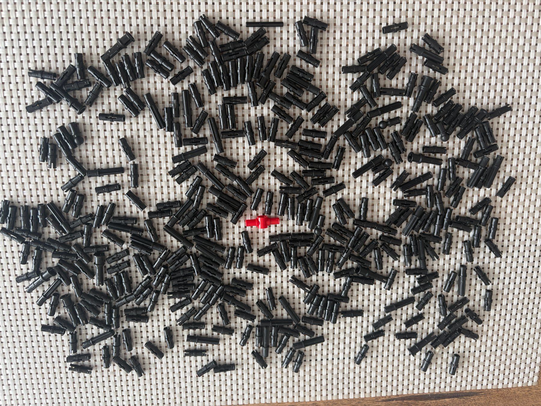 Lego Kit di costruzioni: Lego Technik schwarze Pins Stecker Pin LotP – Usato da Buochs venduto da Techtelmechtel