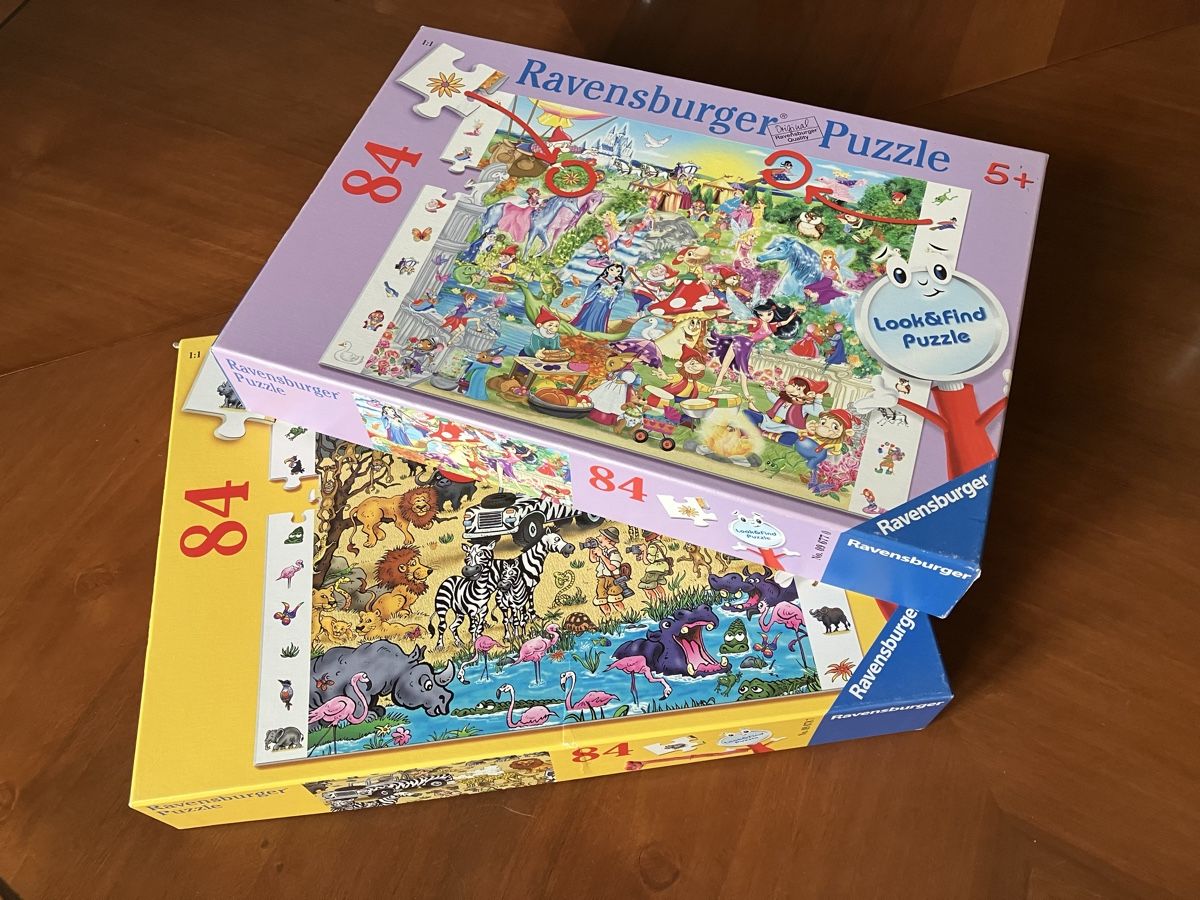 Ravensburger Puzzle: Ravensburger Look & Find Puzzle – Usato da Laufen venduto da mercedes420 1