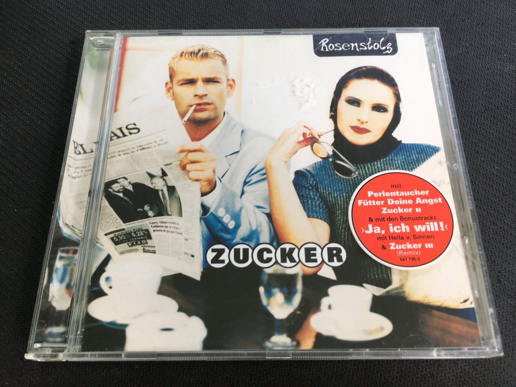 CDs: Rosenstolz - Zucker -CD- – Gebraucht aus St.Gallen von MedienJoe