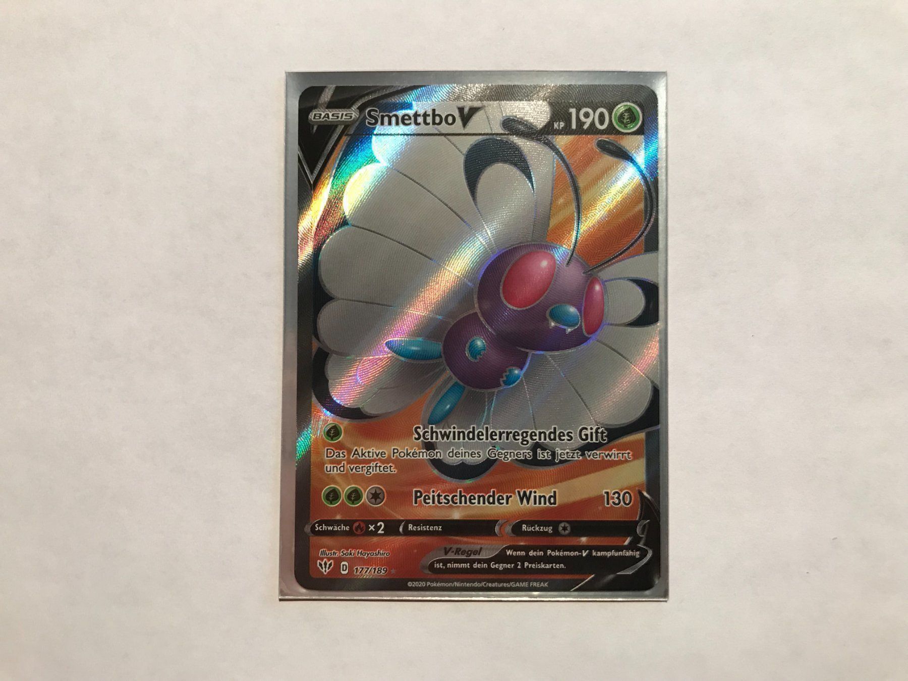 Pokémon Carte collezionabili: Smettbo V Fullart – Nuovo (secondo la descrizione) da Hagendorn venduto da Pokecollectorch