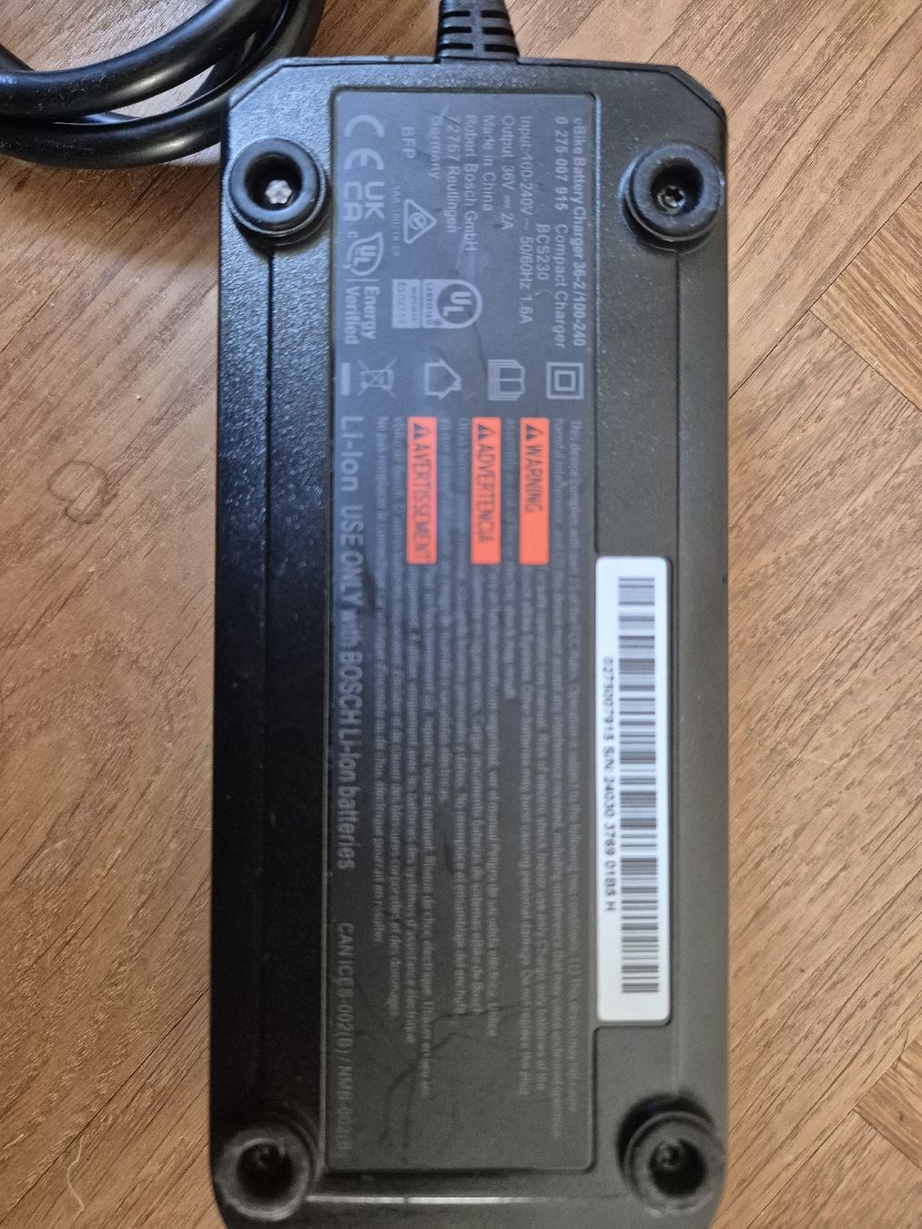 Bosch Ladegeräte: Bosch E-Bike Ladegerät – Gebraucht aus bern von mau_5jcp 1