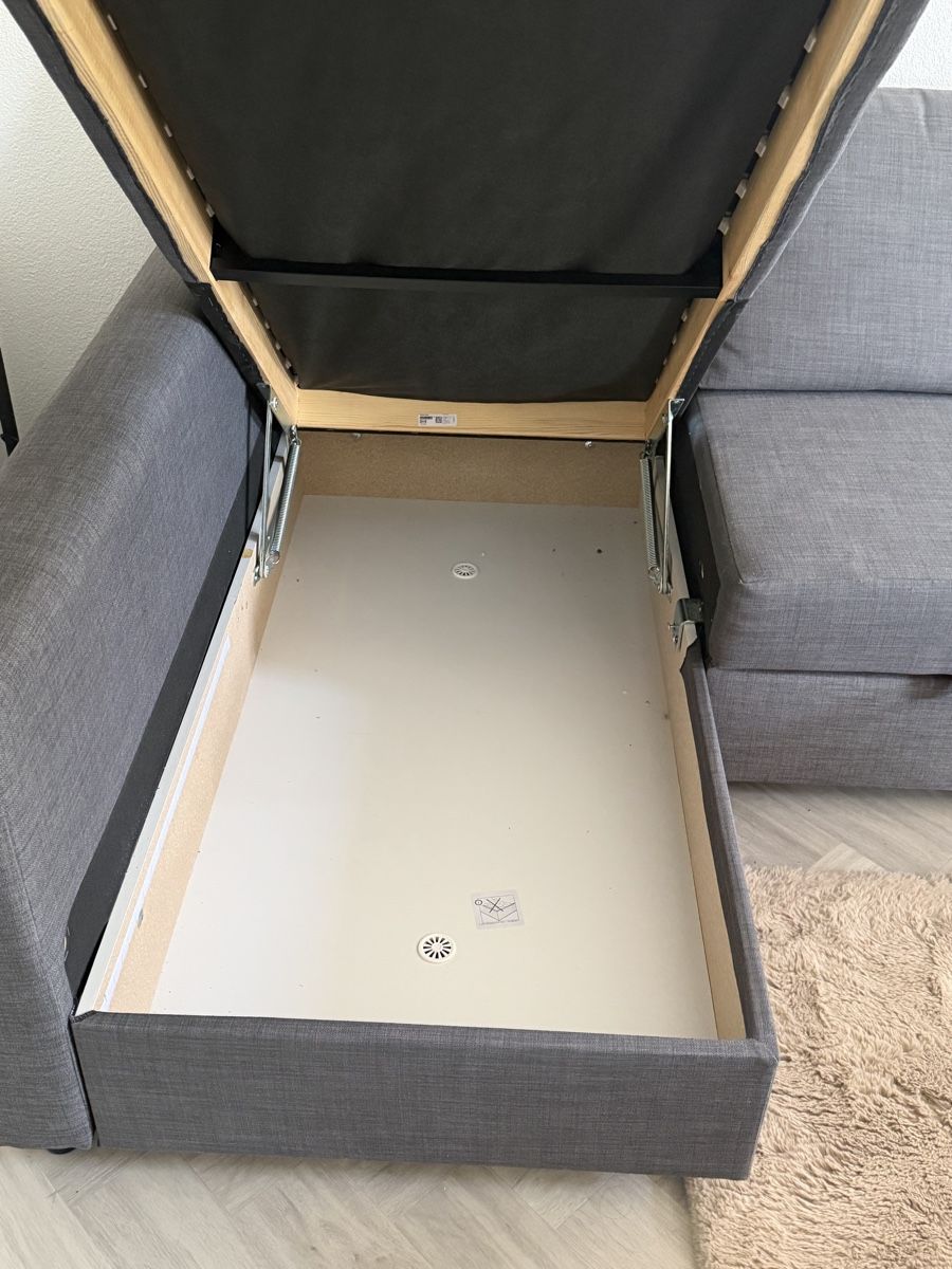Ikea Sofas: IKEA FRIHETEN Eckbettsofa mit by - Dunkelgraube – Gebraucht aus Uster von ped_5hpw 3